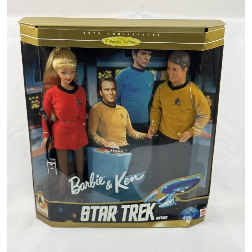 Barbie & Ken Star Trek 30th Anniversary 1996 Collector Giftset 15006 NIB
